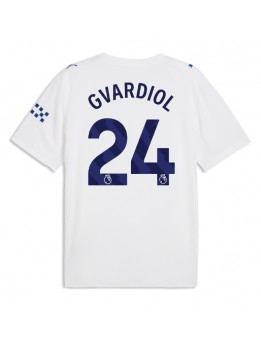 Moški Nogometna dresi replika Manchester City Josko Gvardiol #24 Tretji 2026-27 Kratek rokav Moški Nogometna dresi replika Manchester City Josko Gvardiol #24 Tretji 2026-27 Kratek rokav